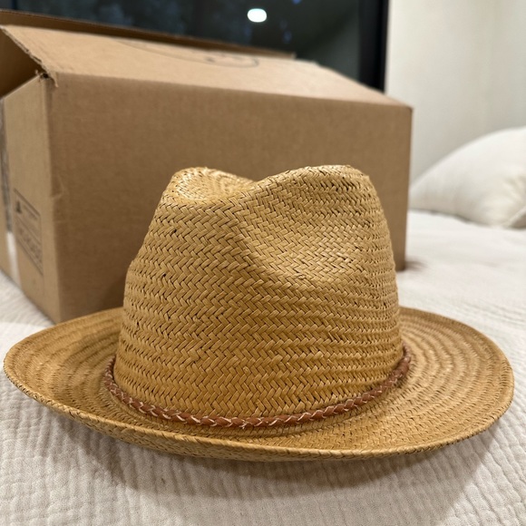 XL STRAW FEDORA SUN HAT - Picture 2 of 7